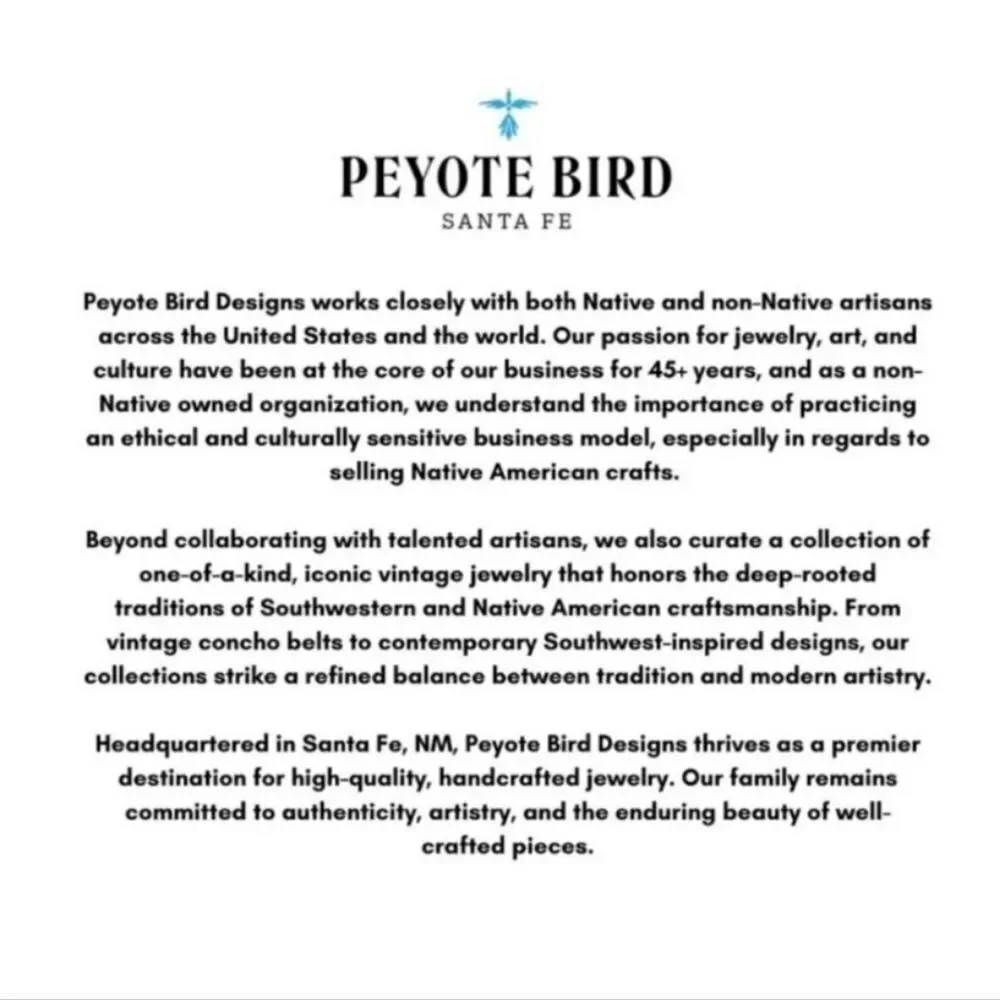 NWT Peyote Bird Sterling Silver And Beaded Charm Necklace Key Heart